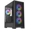 Image de Silentware Core 100 ARGB (schwarz, Tempered Glass) (ATX), Boîtier PC, Noir