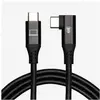 Image de Cobra CobraTether USB-C Cable 10m Straight to 90 Black (10 m, USB 3.2 Gen 1), Câble USB