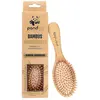 Image de Pandoo, Brosse + peigne, Brosse à cheveux en bambou