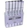 Image de Copic, Marqueur, Sketch 12 gris Set CG (12x)