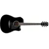 Image de Ibanez PF15ECE-BK Noire brillante - Guitare électro-acoustique