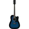 Image de Ibanez PF15ECE-TBS Transparent Blue Sunburst Performance Folk électro
