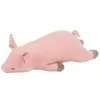 Image de Peluche nemu nemu - PINKIE - Cochon - Taille L - 55 cm