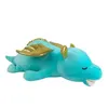 Image de Peluche nemu nemu - DRAGOLD Le Dragon Doré - Taille L - 56 cm