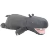 Image de Peluche nemu nemu - HIPPO - Hippopotame - Taille L - 48 cm