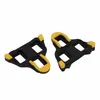 Image de Cale pedale shimano route spd-sl mobile jaune 6° (paire)