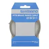 Image de Shimano câble de frein intérieur VTT 1,6 mm x 2050 mm acier inoxydable argent