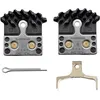 Image de Shimano plaquettes de frein à disque J04C acier noir/argent 3 pièces