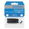 Image de Shimano patins de frein R55C4jantes en carbone caoutchouc noir 2 pièces