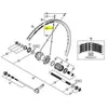 Image de Shimano Rayon Mt55 29 Front/rear Right 301 mm