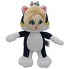 Image de Peluche Super Mario - Princesse Peach Chat Noir 21cm