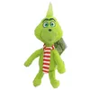 Image de Peluche pour Dr. Seuss Grinch Comment le Grinch a volé Noël de Enfant HAOBUY Poupée - Vert 32cm