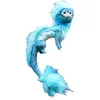 Image de Peluche Dragon pour Raya and The Last Dragon Sisu HAOBUY Action Modifiable Jouet - Bleu