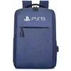 Image de PS5 sac à dos sac de voyage pour ordinateur pour hommes pour le stockage des disques de la console FONGWAN pour Playstation 5/PS4/PS5 Accessoires-Bleu PlayStation 4