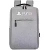 Image de PS5 sac à dos sac de voyage pour ordinateur pour hommes pour le stockage des disques de la console FONGWAN pour Playstation 5/PS4/PS5 Accessoires-Gris PlayStation 4