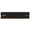 Image de Crucial Pro - DDR5 - module - 24 Go - DIMM 288 broches faible encombrement - 5600 MHz / PC5-44800 - CL46 - 1.1 V - mémoire sans tampon - on-die ECC - noir mat