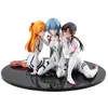 Image de Statuette Evangelion 3.0+1.0 Thrice Upon a Time 1 8 Asuka Rei Mari Newtype Cover Ver.