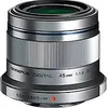 Image de Olympus M.Zuiko Digital 45 mm F1.8 37 mm Objectif (adapté à Micro Four Thirds) argent en occasion ou reconditionné