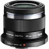 Image de Olympus M.Zuiko Digital 45 mm F1.8 37 mm Objectif (adapté à Micro Four Thirds) noir en occasion ou reconditionné