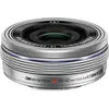 Image de Olympus OM SYSTEM m.Zuiko 14-42mm 3.5-5.6 EZ (Micro Four Thirds, Micro Four Thirds), Objectif, Argent, Noir