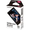 Image de Pack de 10 photos Fujifilm Instax Mini Noir