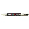 Image de Marqueur Pte conique fine POSCA PC3M 0,9 - 1,3mm Ivoire