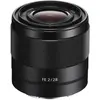 Image de Sony FE 28mm f/2, montage électronique plein cadre (Sony E, Plein format), Objectif, Noir