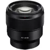 Image de Sony FE 85mm f/1.8 (Sony E, Plein format), Objectif, Noir