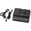 Image de Sony BC-U2 Twin pour BP-U (Chargeur de batterie d'appareil photo), Alimentation pour appareil photo, Noir