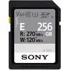 Image de Sony Série SF-E (256 Go, SDXC, U3, UHS-II), Carte mémoire, Noir