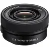 Image de Sony E PZ 16-50mm f/3.5-5.6 OSS II (Sony E, APS-C / DX), Objectif, Noir