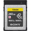 Image de Sony CEB-G240T (240 Go, CFexpress, CFexpress type B), Carte mémoire, Noir, Gris