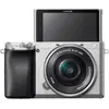 Image de Sony Alpha 6100 Kit (16 - 50 mm, 24.20 Mpx, APS-C / DX), Appareil photo, Argent
