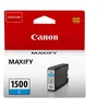 Image de Canon PGI-1500 C - 4.5 ml - cyan - original - réservoir d'encre - pour MAXIFY MB2050, MB2150, MB2155, MB2350, MB2750, MB2755