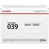Image de Canon, Toner, 039 (CF)
