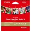 Image de Canon Plus Glossy II (265 g/m², Spécial, 20 pcs), Papier photo, Blanc