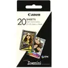 Image de Canon Zinc ZP-2030 (Photo (5x7.6cm), 20 pcs), Papier photo, Blanc