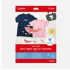 Image de Film de transfert A4 5 feuilles Canon pour tee-shirt foncés