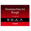 Image de Canon Premium FA-RG1 - Coton - brute - 21,5 millièmes de pouce - A2 (420 x 594 mm) - 320 g/m² - 25 feuille(s) papier pour beaux arts - pour imagePROGRAF PRO-1000