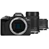 Image de Appareil photo hybride Canon EOS R50 + RF-S 18-45mm f/4.5-6.3 IS STM + RF-S 55-210mm f/5-7.1 IS STM