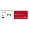 Image de Canon 075 - Cyan - original - boîte - cartouche de toner - pour imageCLASS LBP646Cdw, LBP647Cdw, MF662Cdw, MF663Cdw, MF665Cdw