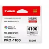 Image de Canon PFI-4100 PGY - 80 ml - gris photosensible - original - boîte de suspension - réservoir d'encre - pour imagePROGRAF PRO-1100