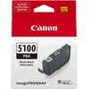 Image de Canon PFI-5100 PBK - 14.4 ml - photo noire - original - boîte de suspension - réservoir d'encre - pour imagePROGRAF PRO-310