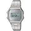 Image de Casio, Montre, Retro Vintage - A168WEM-7EF, Argent, (Horloge numérique, 34 mm)