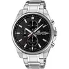Image de Casio, Montre, Edifice, Argent, Noir, (Chronographe, Horloge analogique, Montre de sport, 44 mm)