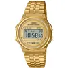 Image de Casio, Montre, Vintage Round, Or, (Horloge numérique)