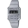 Image de Casio, Montre, A100WE-7BEF, Argent, (Horloge numérique, 33 mm)