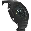 Image de G-Shock, Montre, GA-2100-1A3ER, Noir, (Chronographe)