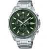 Image de Casio, Montre, EFV-610D-3CVUEF, Argent, Vert, (Chronographe, 43.50 mm)