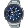 Image de Casio, Montre, Ecb-950db-2aef, Argent, Bleu, (Chronographe, 51.20 mm)